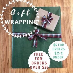 Add Gift Wrapping onto your Order by Bundling This